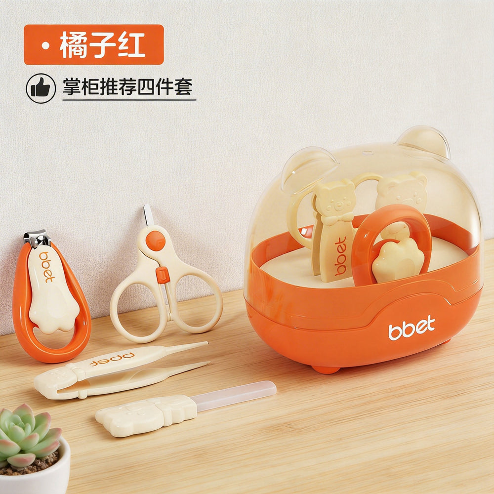 Baby nail clipper set - infant care kit, baby scissors & pliers, newborn nail clippers - customizable