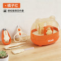 Baby nail clipper set - infant care kit, baby scissors & pliers, newborn nail clippers - customizable