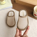 Vancahao kids' hollow-out sandals:  summer new collection - baby flat-heel closed-toe slides, girls' slip-on half sandals