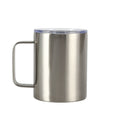 export insulated tumbler, 12/14oz double-walled stainless steel coffee mug with handle, business gift office mug