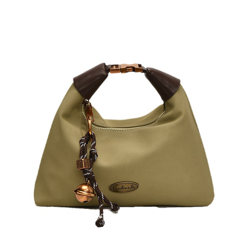 Retro fashion underarm bag women's 2025 winter new versatile tote bag texture handbag shoulder oblique span bag