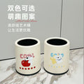 New arrival, good-looking, cute cartoon puppy trash can, home, creative bedroom, living room, bathroom storage bucket