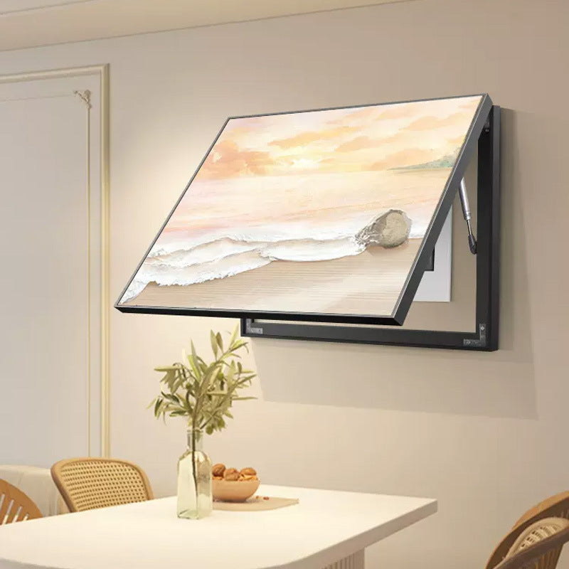 Cream wind sea scenery meter box decorative painting restaurant distribution box switch box weak electric box decorative blocking hanging painting