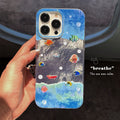 Deep sea fish phone case for apple 16 pro max, drop-proof iphone 17 protective cover, apple 17 cross-border