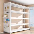 Household shelving unit, multi-tier floor storage rack for living room, balcony, kitchen, and general storage - iron shelving system