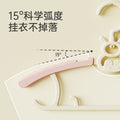 Plastic children's clothes hanger for home retractable clothes support baby non-slip clothes support baby clothes drying rack