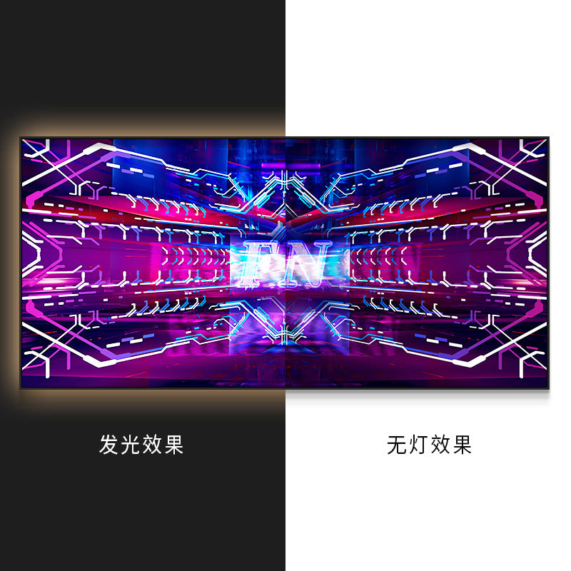 KTV box decoration painting hanging painting club room bar nightclub LED with light luminous lighting background wall mural