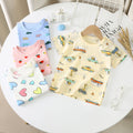Kids' summer : pure cotton t-shirts for boys and girls - boys' tops, girls' crew neck short-sleeve tees, baby cartoon short-sleeves