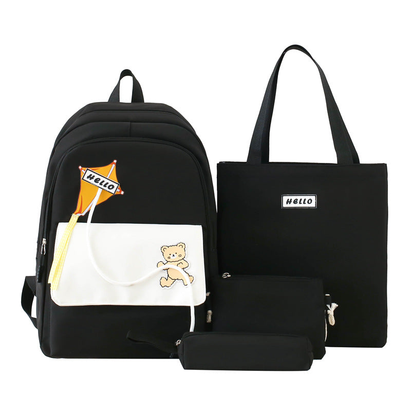 Cross-border new lightweight weight primary school bag large capacity children's backpack junior high school student backpack casual schoolbag