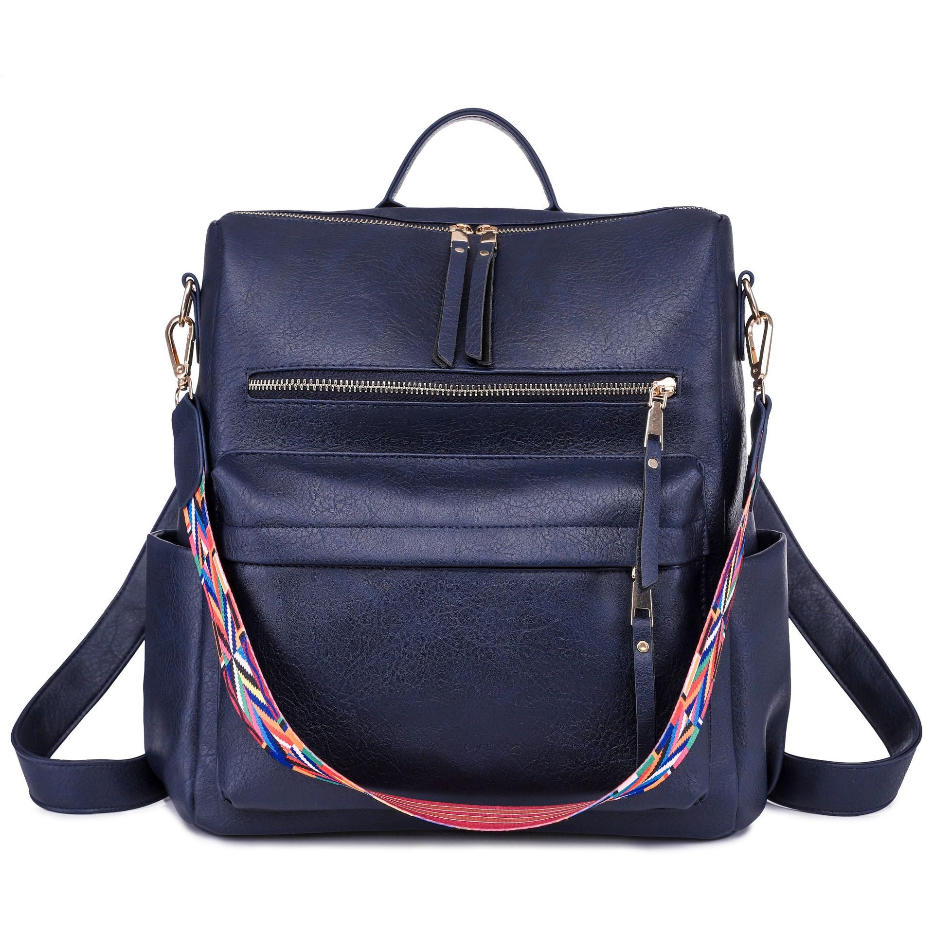 Backpack Women's Travel Lightweight Cross-border Popular Ultra-high Value School Bag, Sports Backpack PU Leather Leisure Backpack