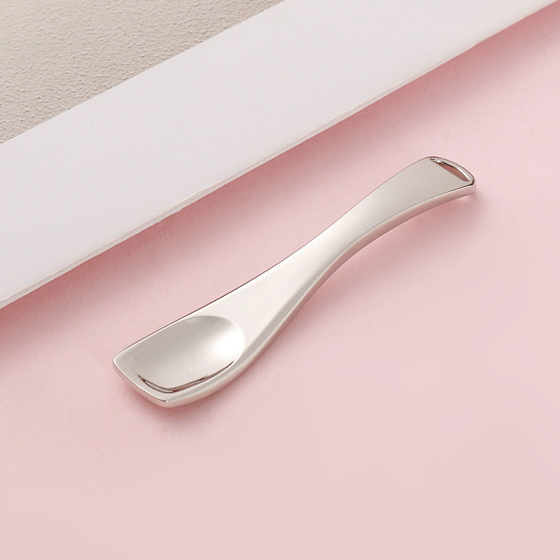 Zinc alloy eye cream mask spoon beauty skin care tool cosmetics dispensing spoon eye cream application pick stick digging spoon