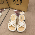 2024 new summer trendy & viral sandals: unique, casual, outdoor, fashionable, chunky sole, versatile thong sandals for women