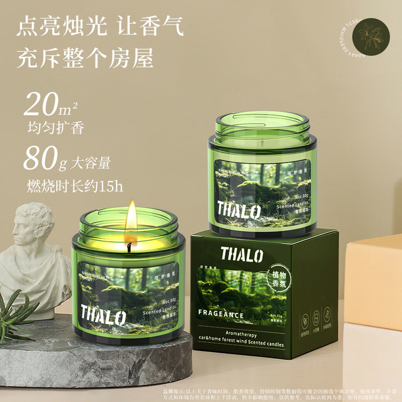 Aromatherapy for home fresh tea scented candle fragrance indoor long-lasting fragrance new solid balm classy quality wholesale
