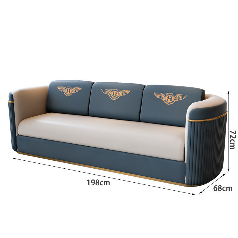 Luxury negotiation sofa chair furniture modern minimalist hotel sales department reception small office desk and chair set