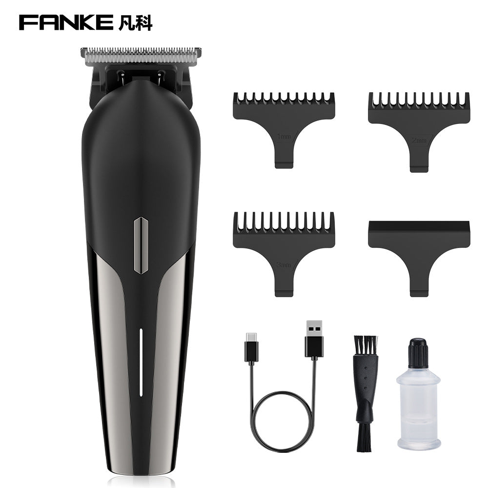 Oil head carving electric hair clipper hair salon for home electric hair clipper head detachable washable shaved head