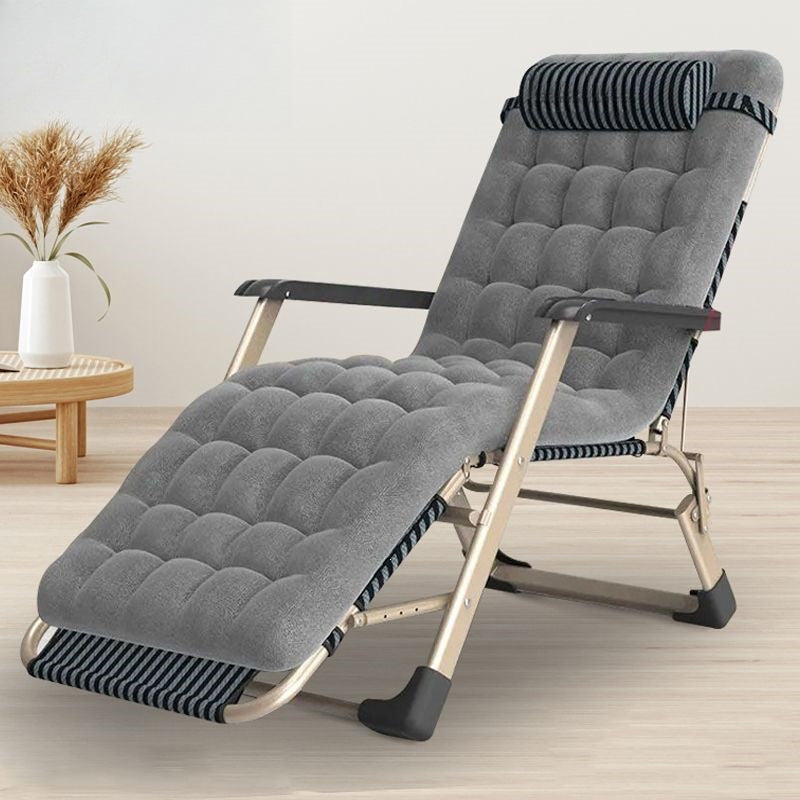 Okiffer recliner nap foldable bed nap office chair casual foldable single bed for home balcony adult