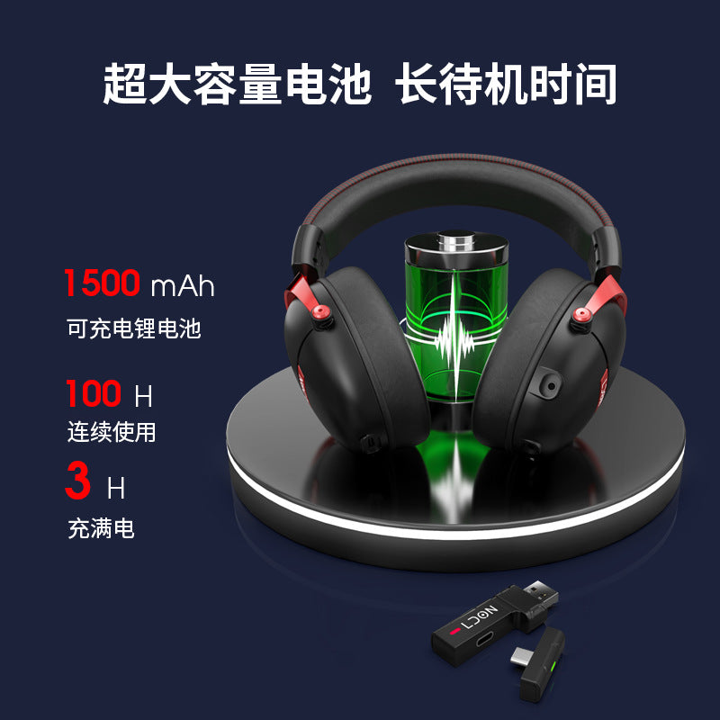 Ldon dragon guardian f04 wireless tri-mode 2.4g gaming headset - new over-ear design, high-fidelity audio, extended battery life