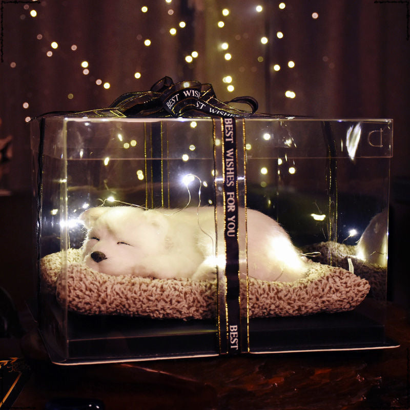 Birthday gifts for girls on Children's Day, children's girlfriends, girlfriends, simulated cats to accompany dolls 61 gift boxes