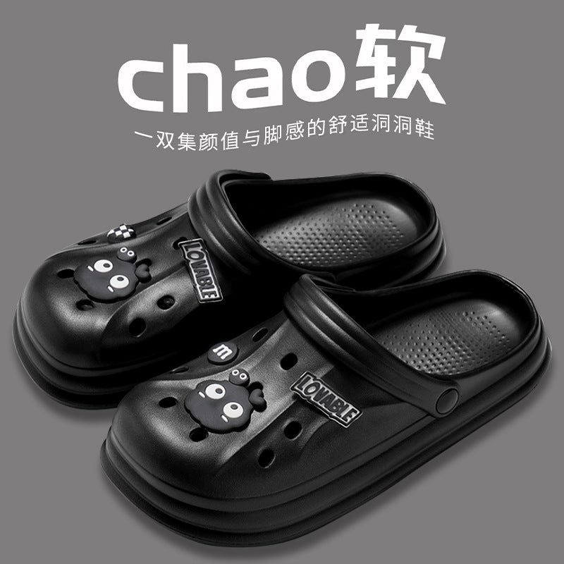 Men's "cloud slides" clogs - 2024 new beach sandals, anti-slip, odor-resistant, eva slippers for couples, women's summer outdoor wear