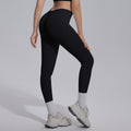 new seamless peach lift yoga pants - v-shaped waist, slimming, running, outdoor fitness leggings