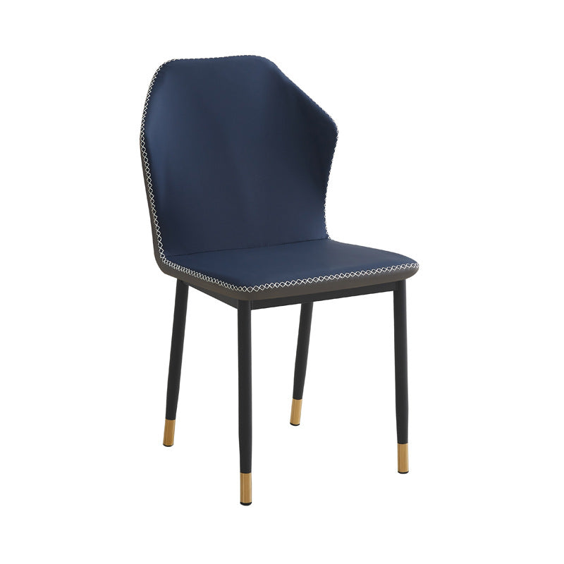 Source factory manufacturer wholesale italian normcore dining chair for home carbon steel restaurant hotel chair office reception chair
