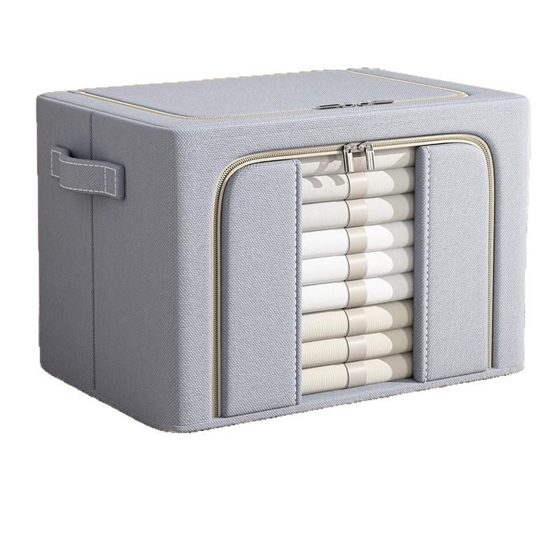 Customized storage box Household large-capacity bedroom clothes quilt organizing box Folding clothes storage cabinet Locker