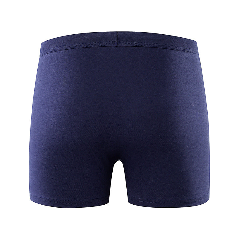 Men's large-size underwear, side-opening men's underwear, pure cotton boxer underwear,  special supply.