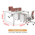Opposite double seat+cabinet+chair