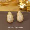 Er-15 gold drop earrings