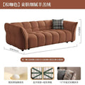 Delicate lambswool [brown coffee color]
