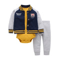 Kids' girls' baby 1-year-old sweatshirt clothes autumn separates autumn outfit set wholesale hooded sweatshirt romper