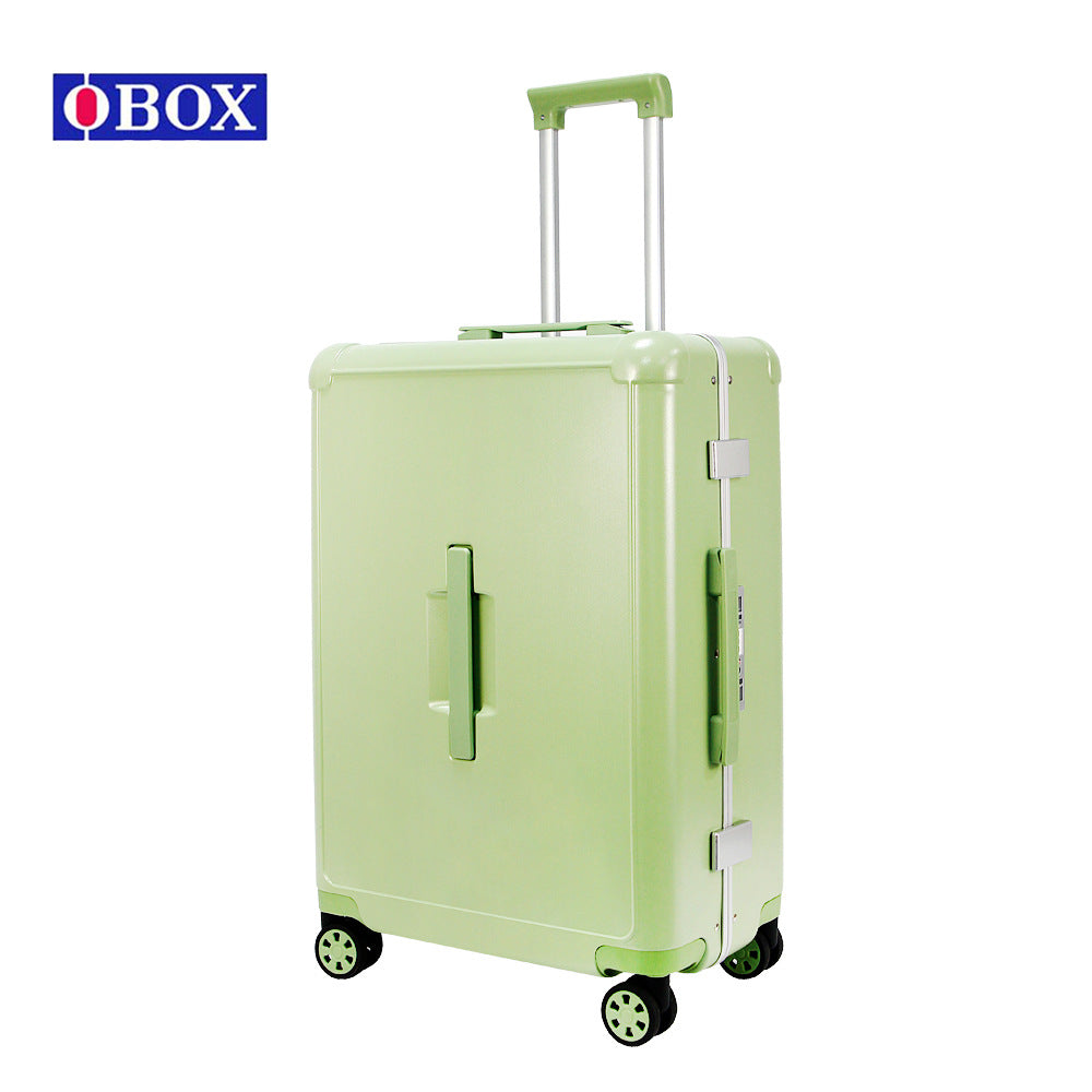 MYBOX行李箱女孩大容量拉杆箱可爱旅行箱万向轮铝框密码箱