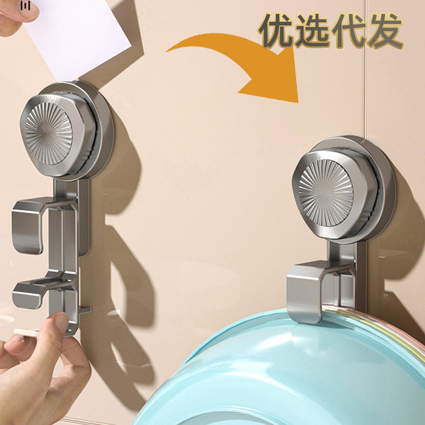 One piece is sent on behalf of the bathroom, wall vacuum suction cup, washbasin hook, non-punching, non-marking hook, adhesive hook rack, spot.