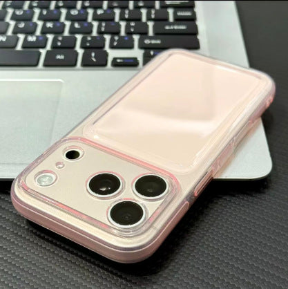 Dopamine bump translucent large window case - instantly transform your iphone 18 pro into a minimalist air cushion iphone 17 style