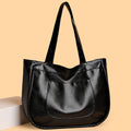 2025 new fashion cross-border women's bag - high-quality versatile tote bag, large capacity shoulder bag, minimalist commuter bag, mom bag