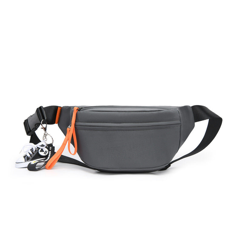 Breast bag men's ins trendy small bag waterproof Japanese casual messenger bag sports satchel women's shoulder bag men's waist bag