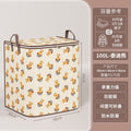 New teddy bear storage bag - collapsible fabric organizer for clothes, quilts, and toys - closet storage box