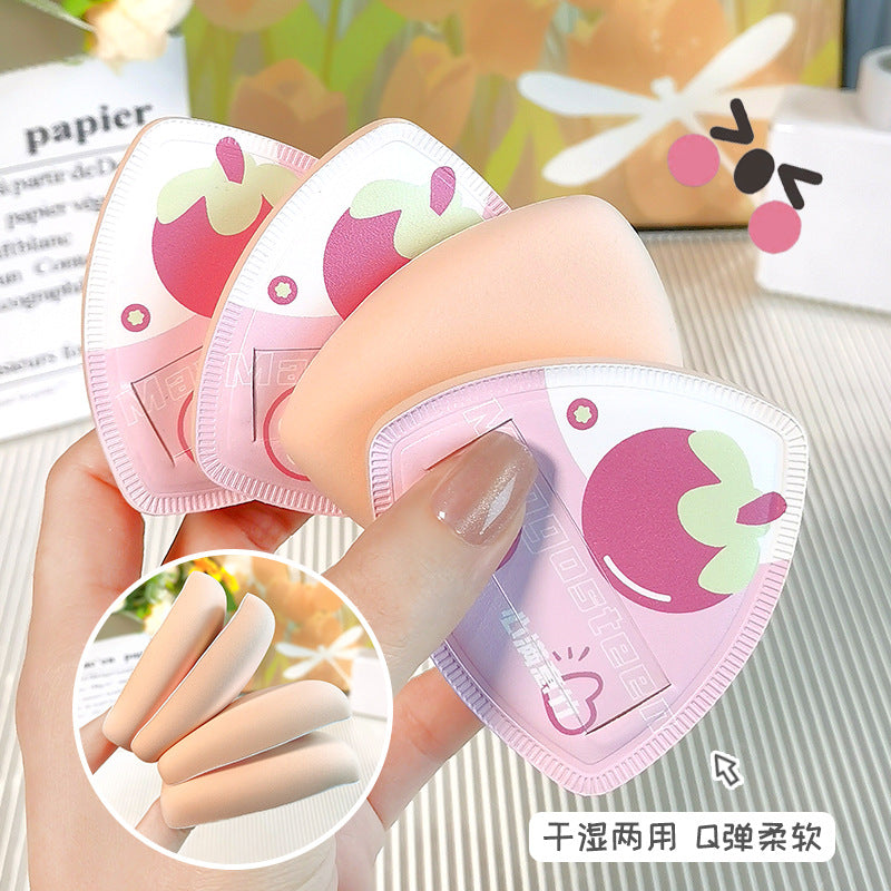 Small fresh fashion air cushion dry powder puff soft waxy marshmallow beauty egg super soft powder bottom liquid traceless air cushion puff