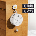 Retractable power strip with cord, multi-purpose extension cord, long cord, multi-function socket panel, multi-outlet with usb charging ports