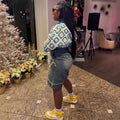 European and american cross-border women's fashion: new  women's denim shorts, street style distressed raw hem vintage jeans