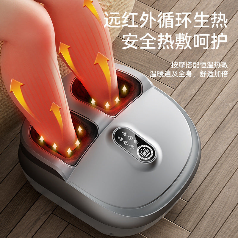 Fully automatic foot massager - cross-border wholesale, multifunctional hot compress kneading foot, calf, and leg massager