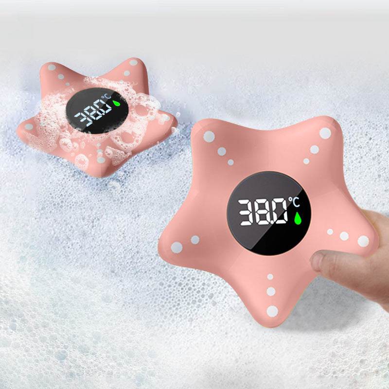 Baby water thermometer - smart digital hd display for accurate bath temperature measurement - cross-border exclusive