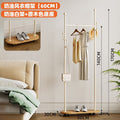 Casual clothes hanger italianaccessible luxury bedroom accessible luxury storage cream for home space floor-standing clothes coat rack shelf