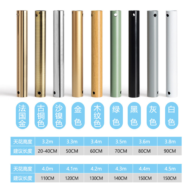 Huangchuang ceiling fan light accessories custom boom/remote control/wall control/dual control/light source lighting accessories need to note the model