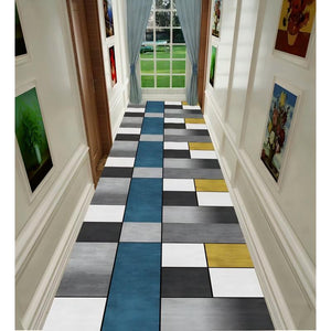 Rolled anti-slip mats, customizable for home use. ideal for full coverage in hallways, stairwells, entryways, and as long carpets in hotels and guesthouses