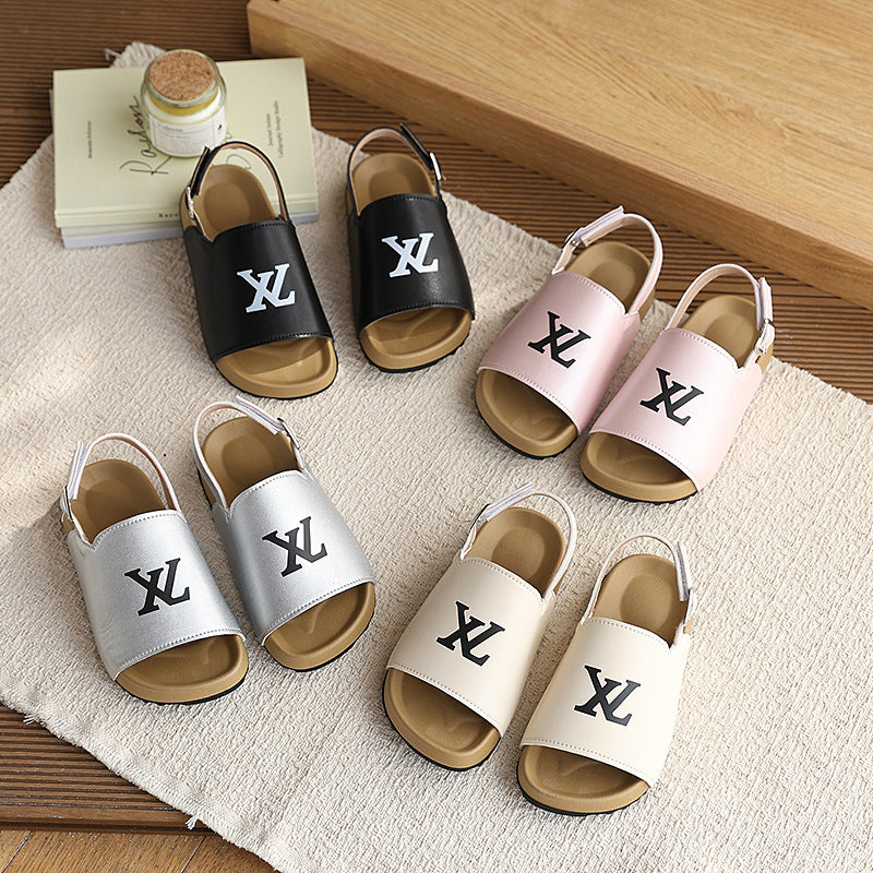 Women's summer outdoor slippers  new anti-slip thong sandals couple beach korean style trendy fashionable influencer sandals