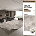 Removable and washable carpet, living room italian style, light luxury, high-end, double-layer, machine washable sofa sound insulation pad, anti-fouling and dirt-resistant carpet