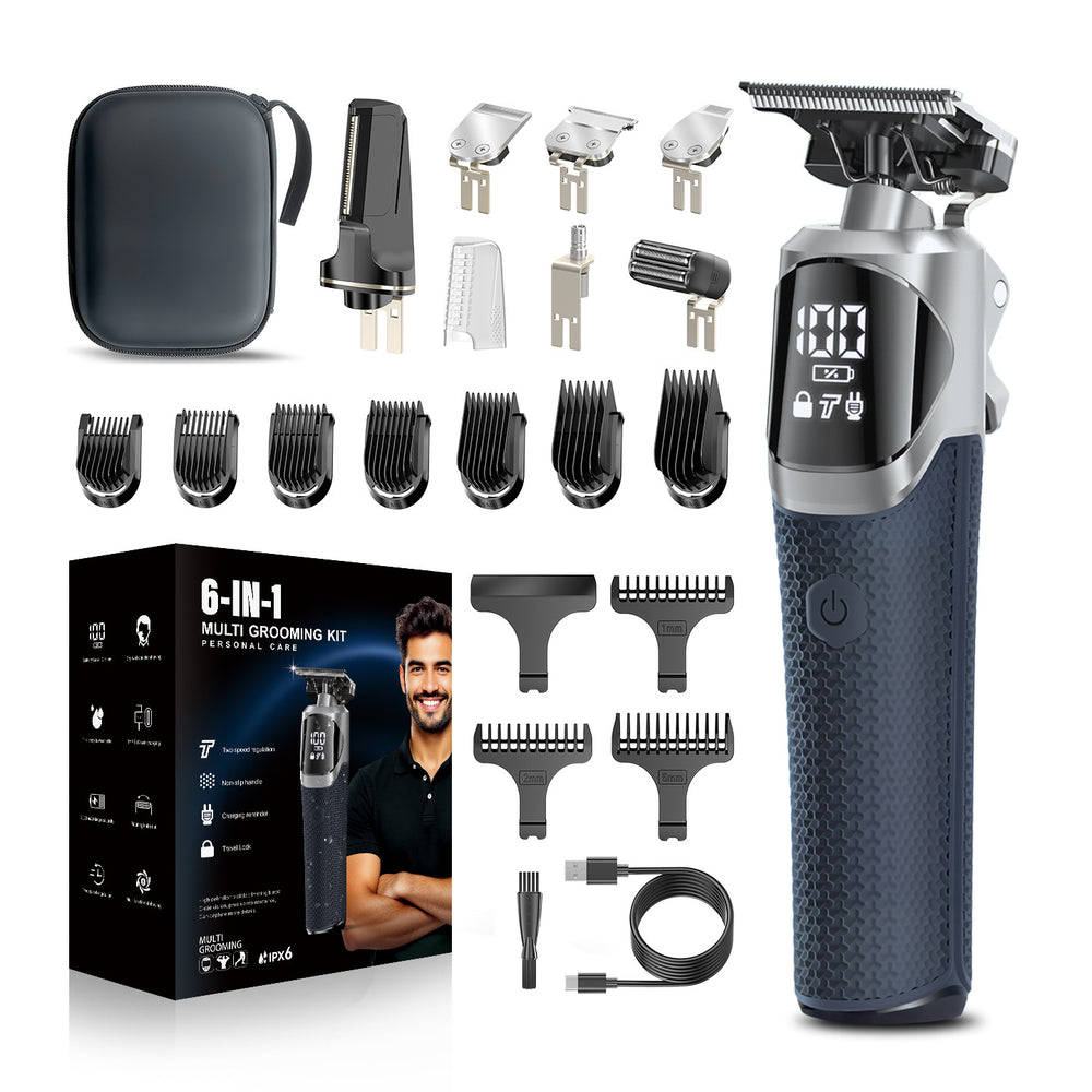 Duoheyi electric hairdressing electric clipper suit multi-function full body washable hair shaving oil head clipper wholesale cross-border