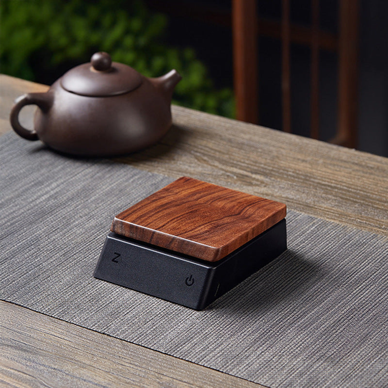 Walnut electronic tea scale - tea weighing scale, kitchen scale, household electronic scale, tea scoop scale, mini gram scale, tea set accessories