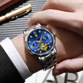 New fashion business men's watch - stylish and trendy design, non-mechanical, waterproof, luminous men's wristwatch